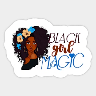 Black girl magic Sticker